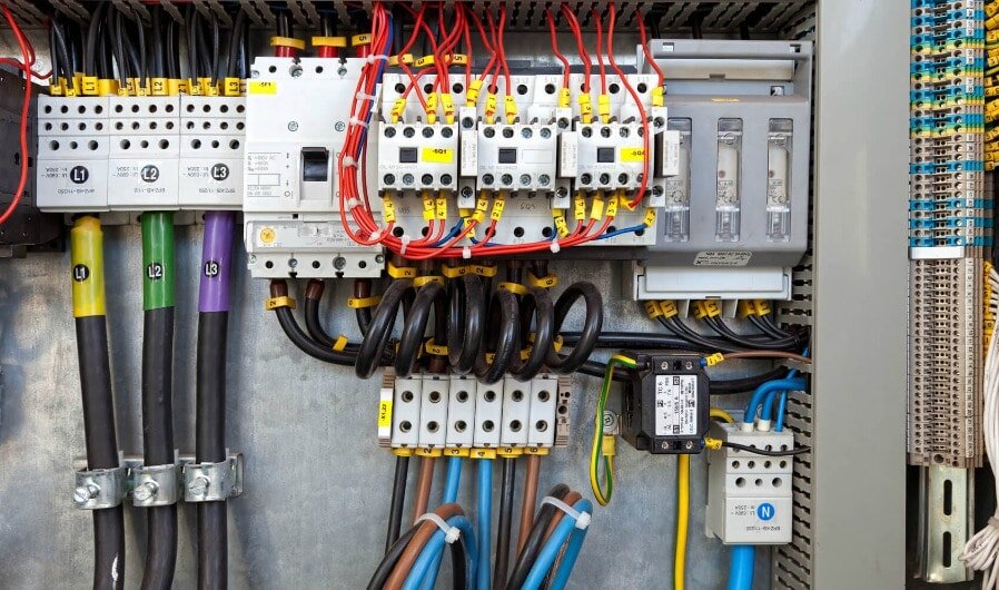 Bakery equipment refurbishment in Kenya — JOVANS electrical control panel rewiring Nairobi