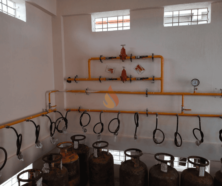 Gas system — bakery equipment installation services in Kenya by JOVANS, LPG commercial kitchen Nairobi